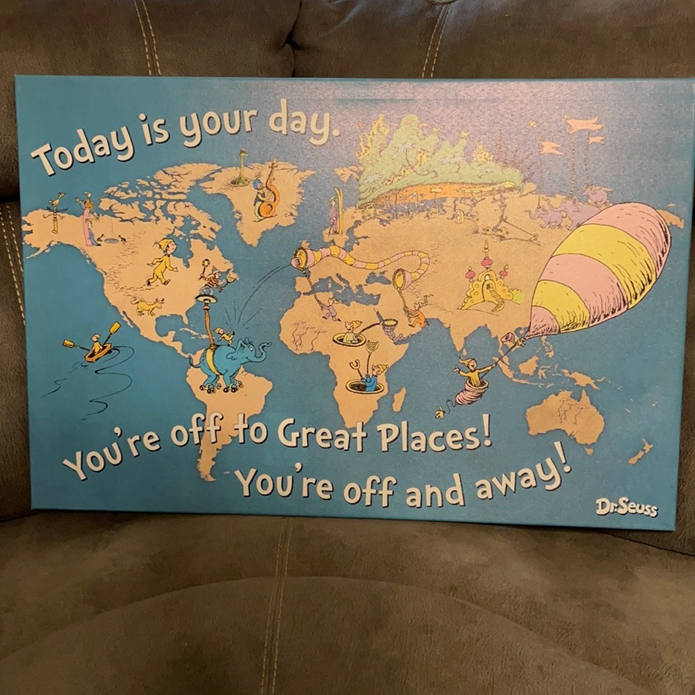 Dr. Suess canvas